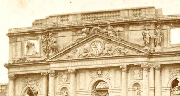 tuileries cote cour 1871